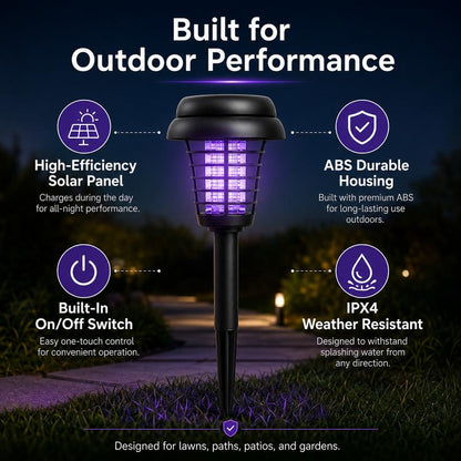 2-in-1 Solar Bug Zapper & Garden Light