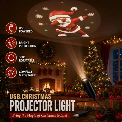 🎄✨ HD Christmas Projector for Magical Holiday Nights 🎅
