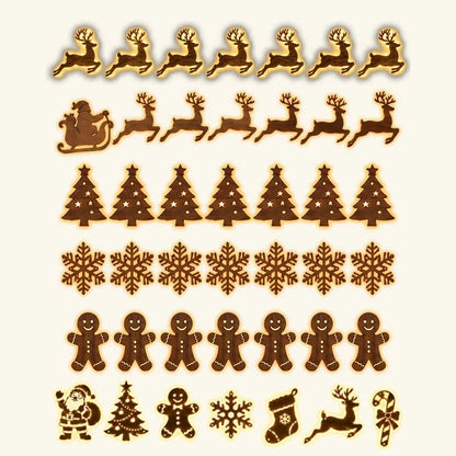 LED Reindeer Wall Decorations - Festive Christmas Lighting