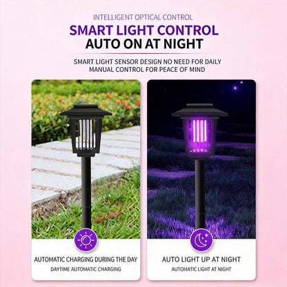 2-in-1 Solar Bug Zapper & Garden Light