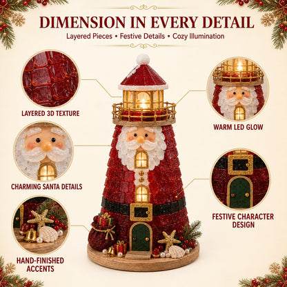 🎅✨ 2026 Christmas DIY Lighted Lighthouse Kit – Easy Crafting & Festive Glow! 🎄💡💕